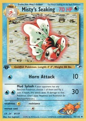 Misty's Seaking - 55/132 - Uncommon - 1st Edition